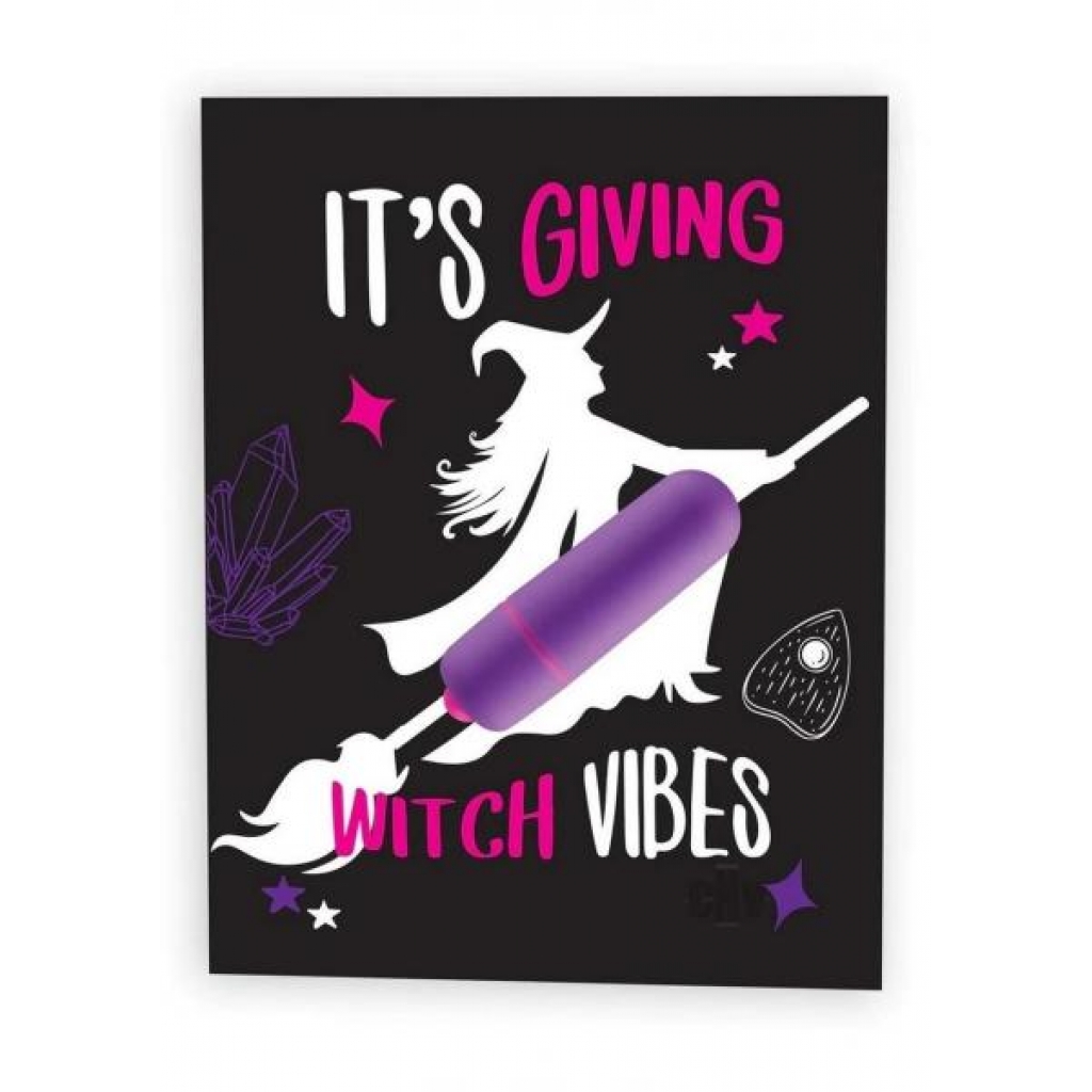 Naughtyvibe Its Giving Witch Vibes Card - Rock Candy Toys