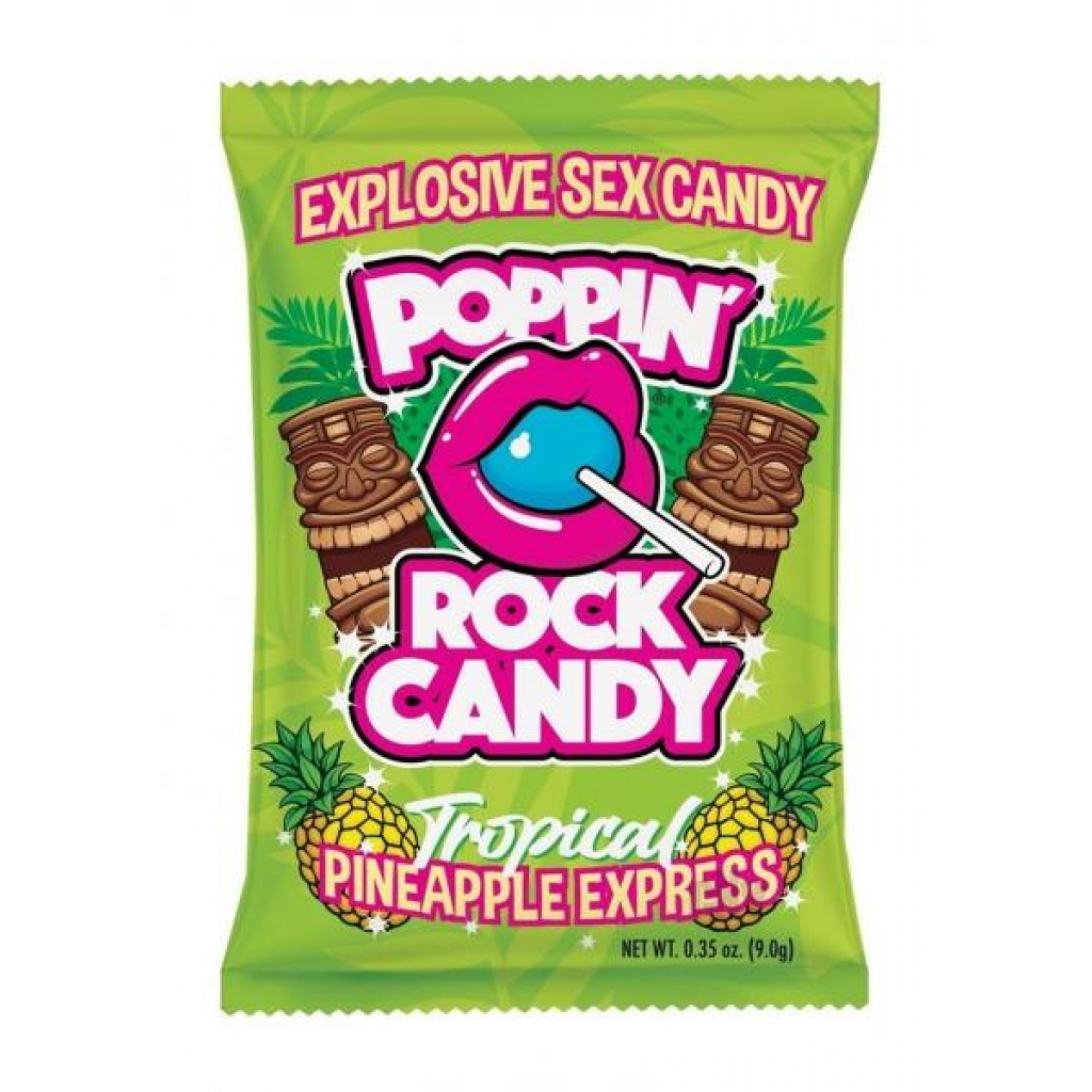 Popping Rock Candy Pineapple Exp(loose) - Rock Candy Toys