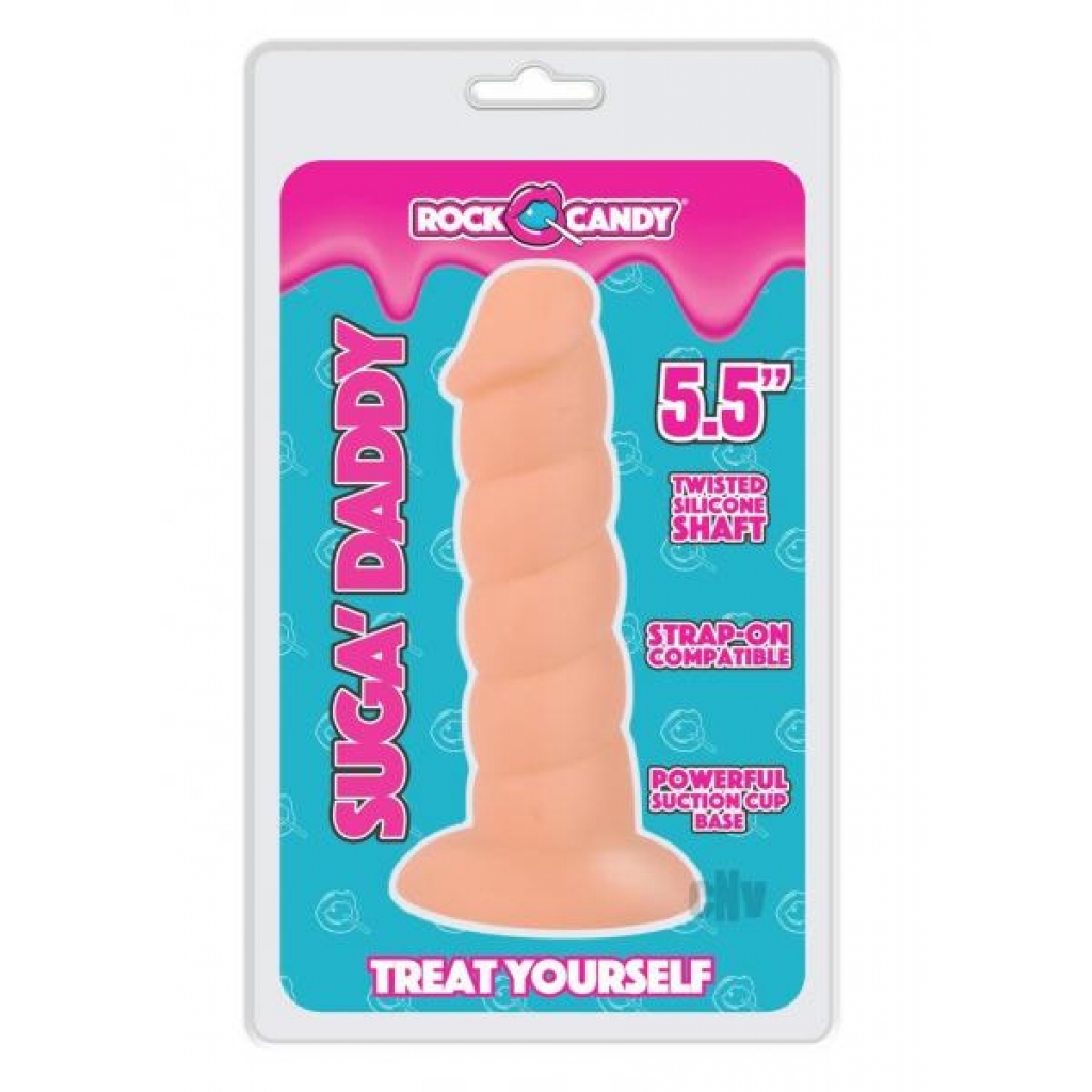 Rock Candy Sugar Daddy 5.5 Inch Flesh