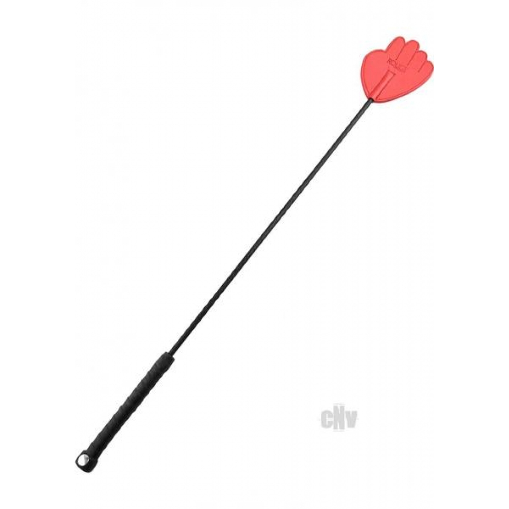 Rouge Hand Riding Crop Red - Rouge Garments