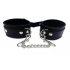 Rouge Leather Ankle Cuffs Black - Rouge Garments