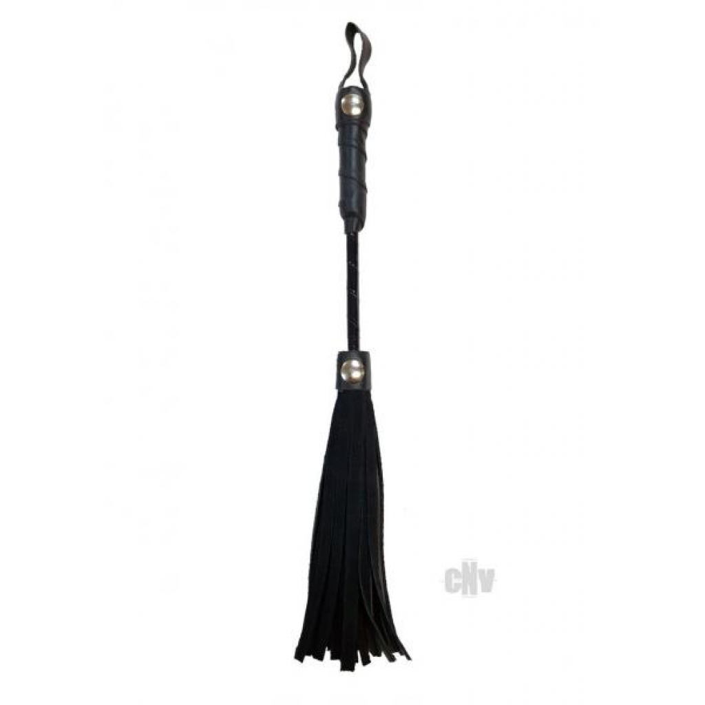 Rouge Mini Flogger 10.23 inches Black - Rouge Garments