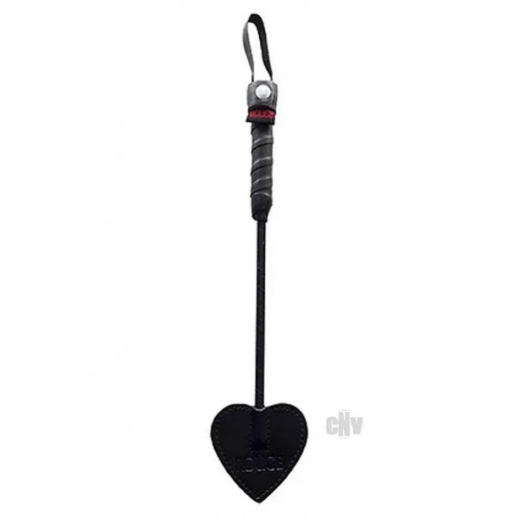 Mini Leather Spade Paddle Black - Rouge Garments