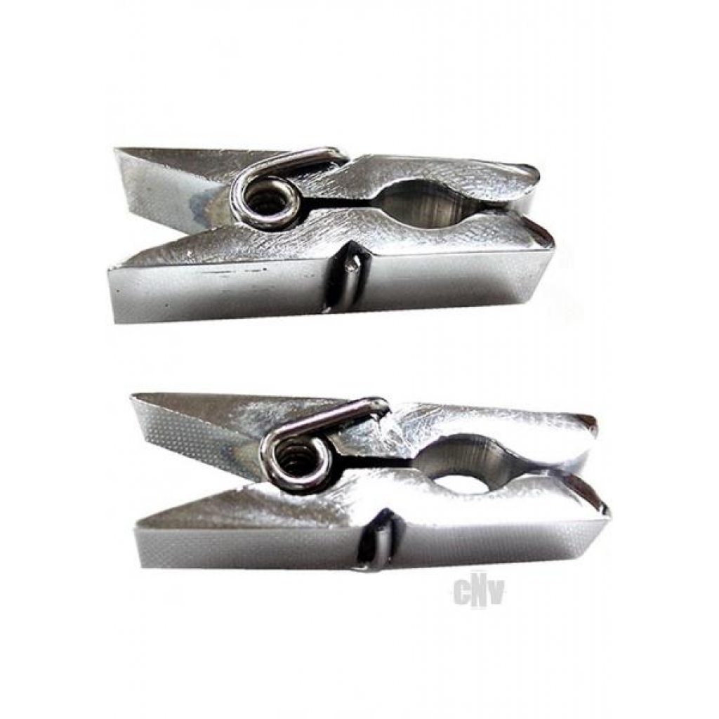 Rouge Nipple Pegs Pair Stainless Steel - Rouge Garments