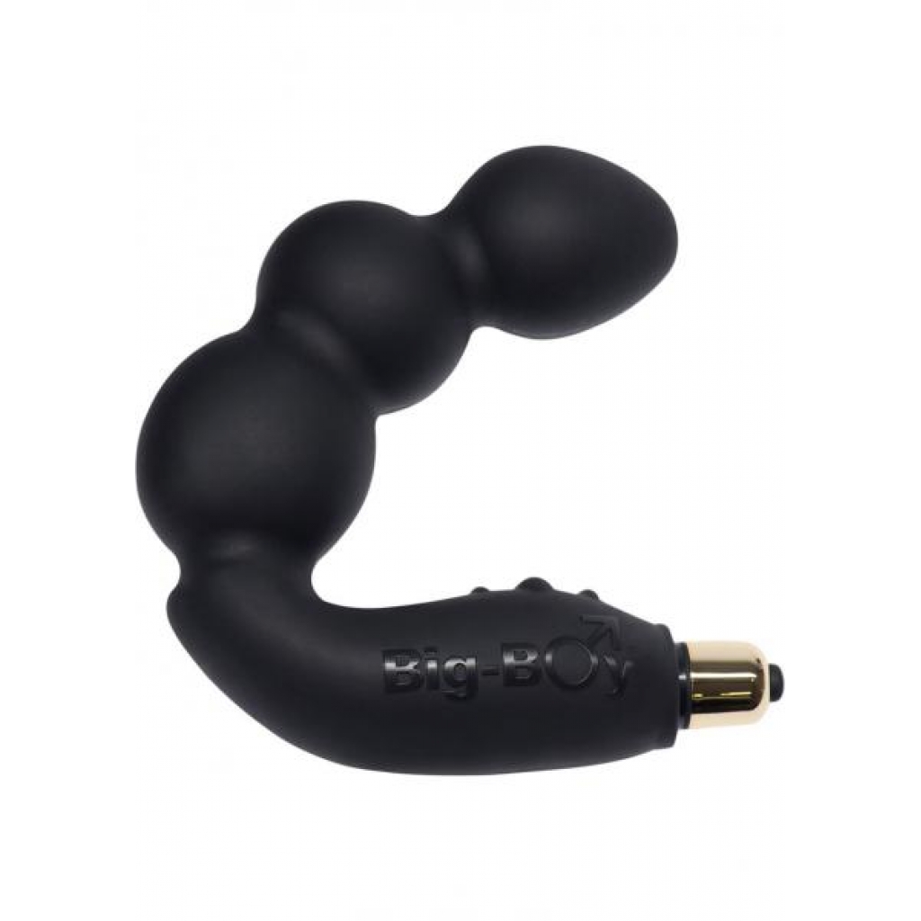 Big Boy Silicone Vibrator Waterproof Black - Rocks Off 