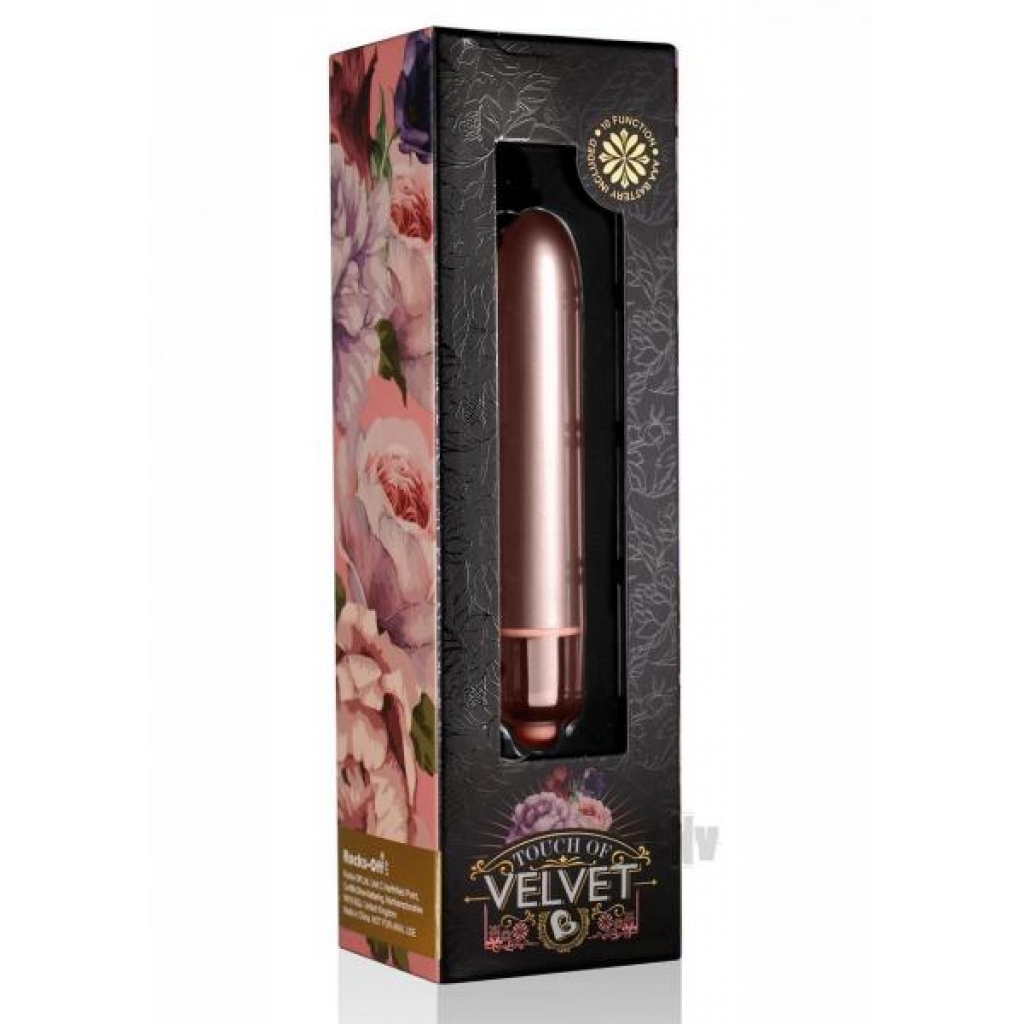 Touch of Velvet Pleasure Device - Rose Blush