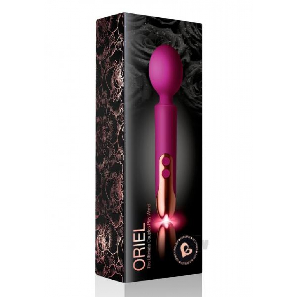 Oriel Rechargeable Wand: Luxurious Pleasure in Fuchsia