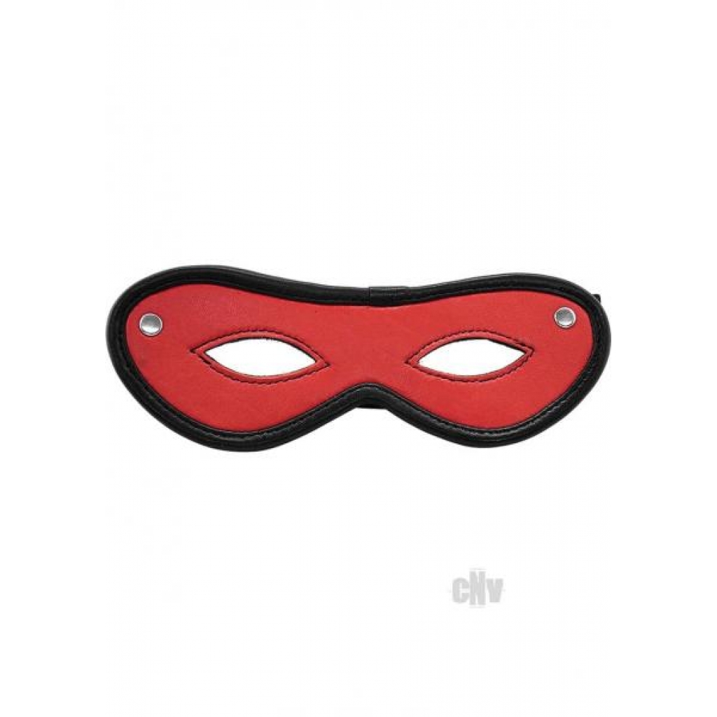 Rouge Open Eye Mask Red - Rouge Garments