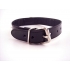 Rouge Leather O-Ring Studded Collar Black - Rouge Garments