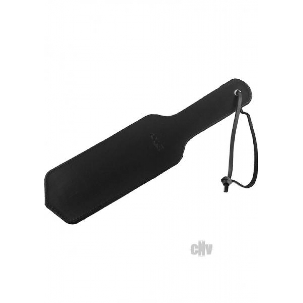 Rouge Double-Sided Leather Paddle - Black