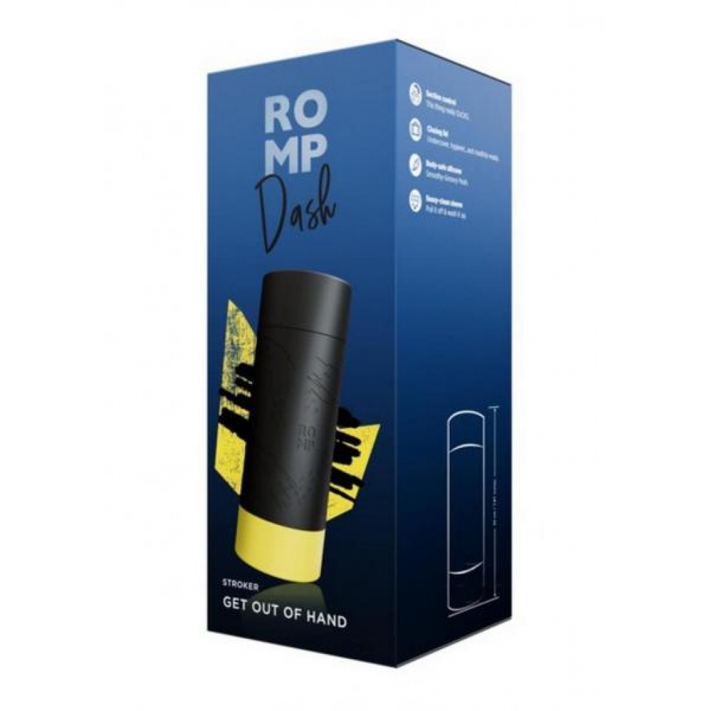 ROMP Dash Manual masturbator - Black