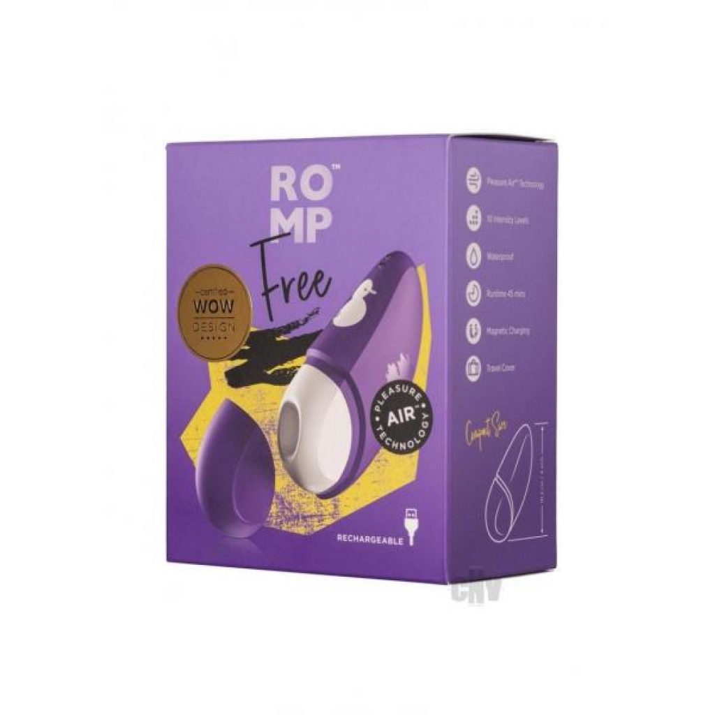 Romp Free Vibrator - White/Purple