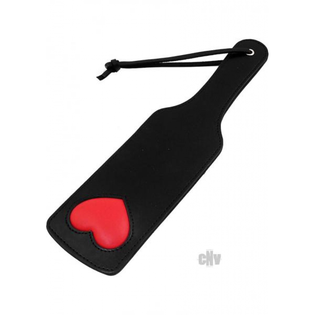 Rouge Paddle with Heart - Black