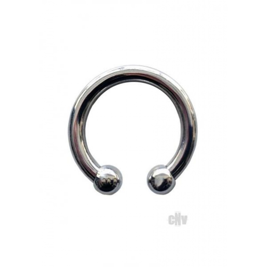 Stainless Steel Horseshoe Cock Ring - 30mm