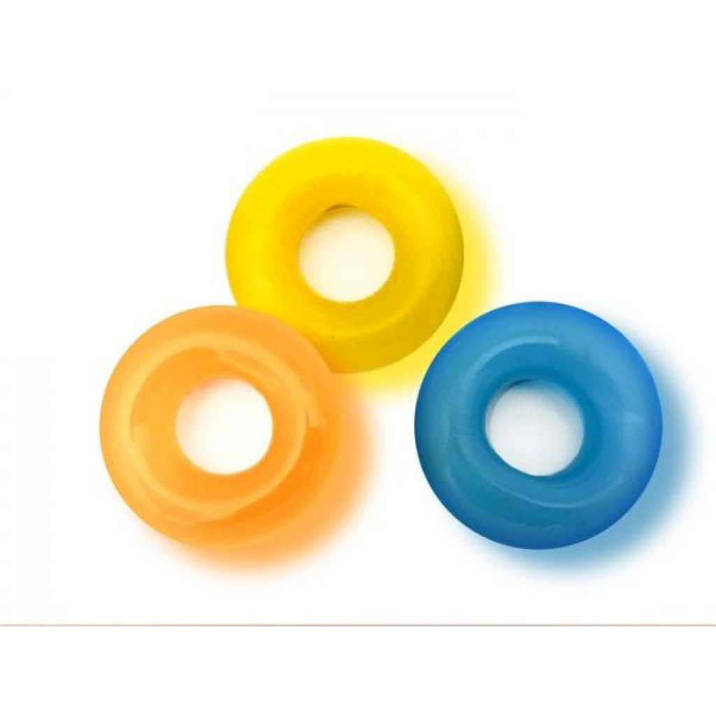 Rascal Toys The D-Ring Glow X3 Donut Kit - 3 Piece