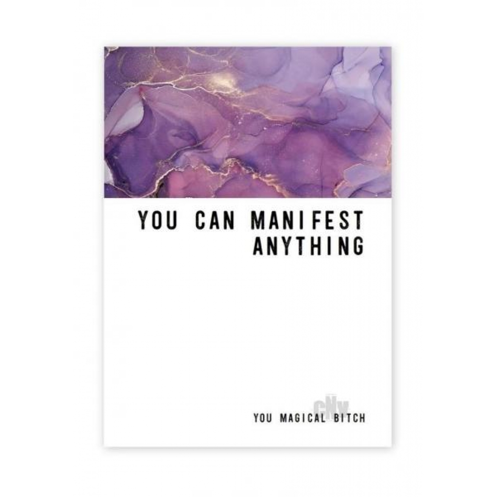 Manifest Greeting Card - Soul Botanical Inc