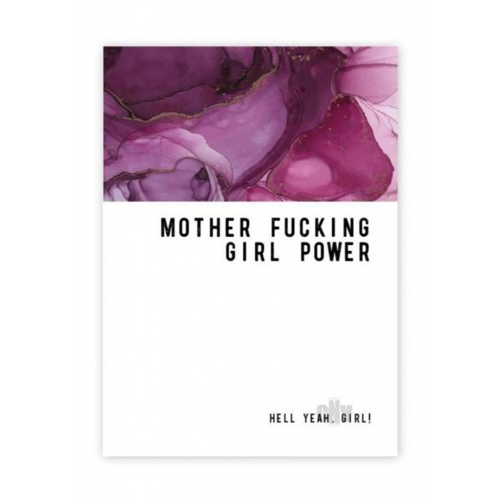 Girl Power Greeting Card - Soul Botanical Inc