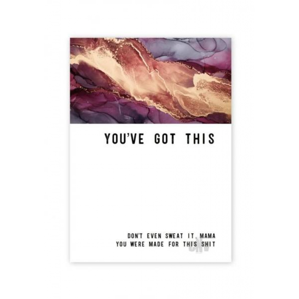 Youve Got This Greeting Card - Soul Botanical Inc