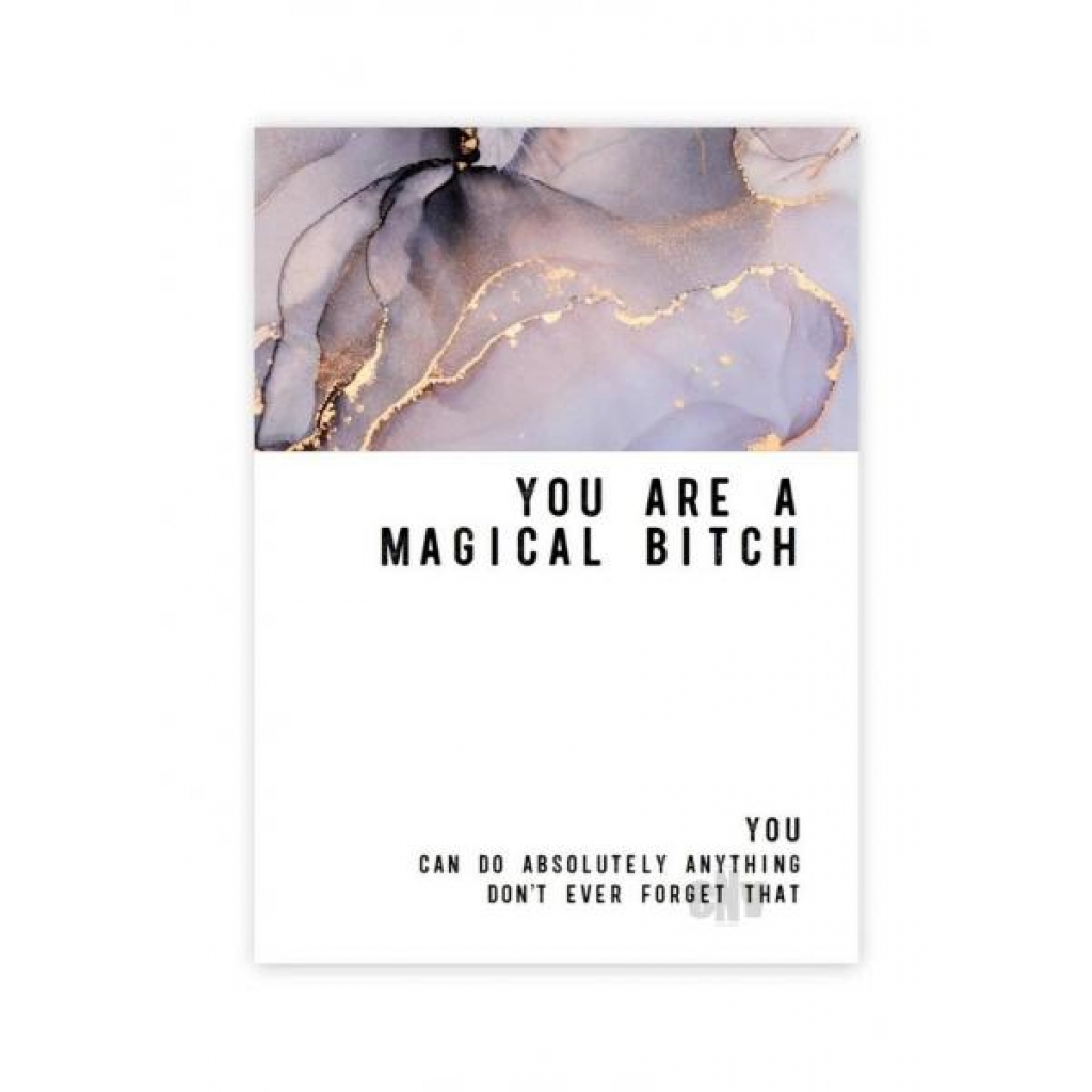 Magical Bitch Greeting Card - Soul Botanical Inc