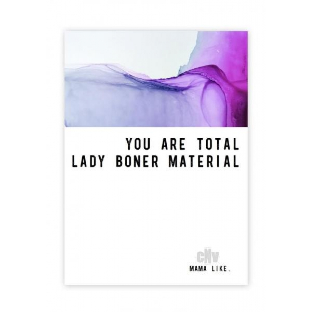 Lady Boner Greeting Card