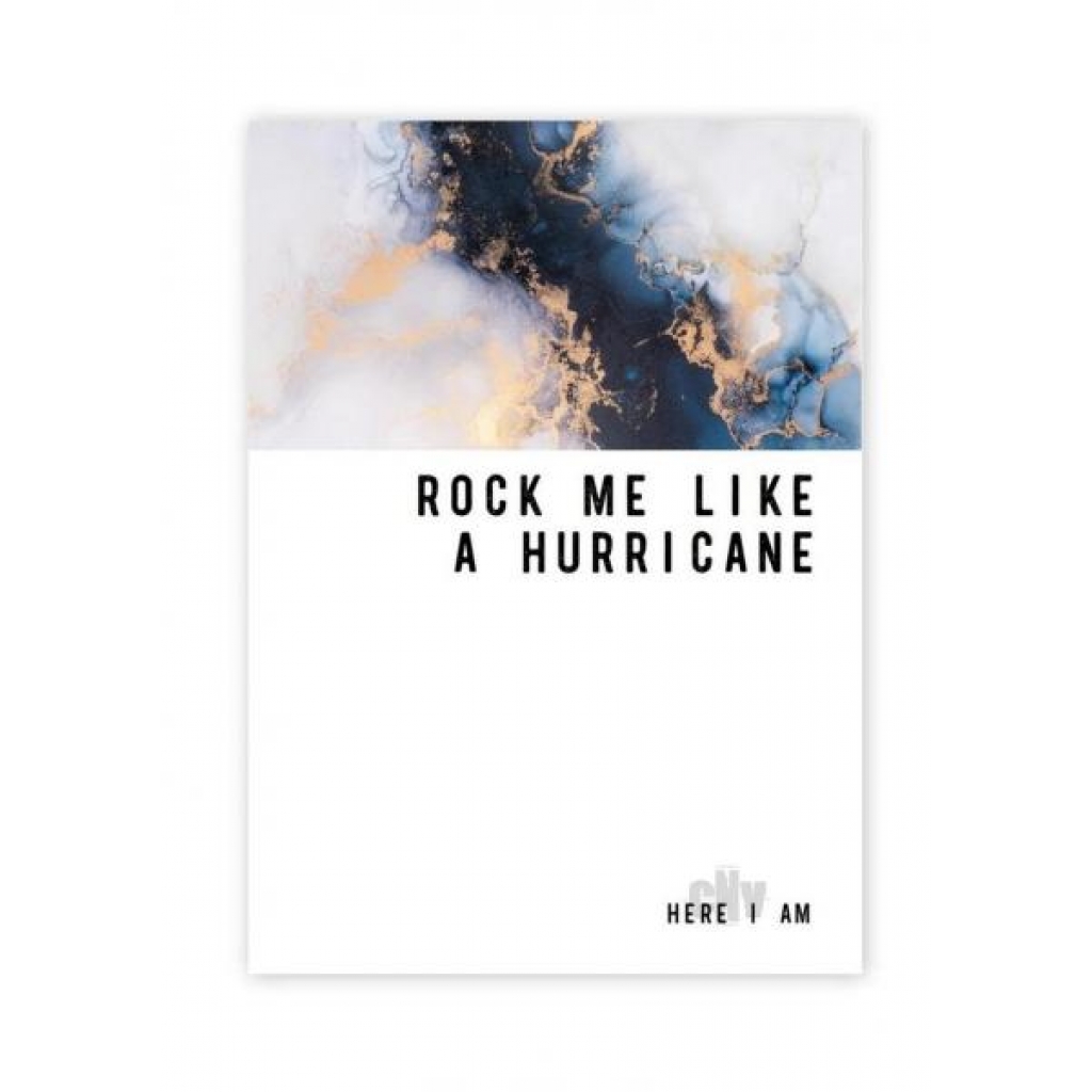 Hurricane Greeting Card - Soul Botanical Inc