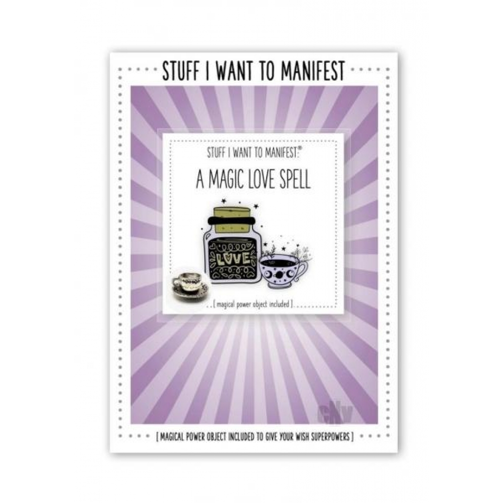 Manifest Greeting Card Love Spell - Soul Botanical Inc