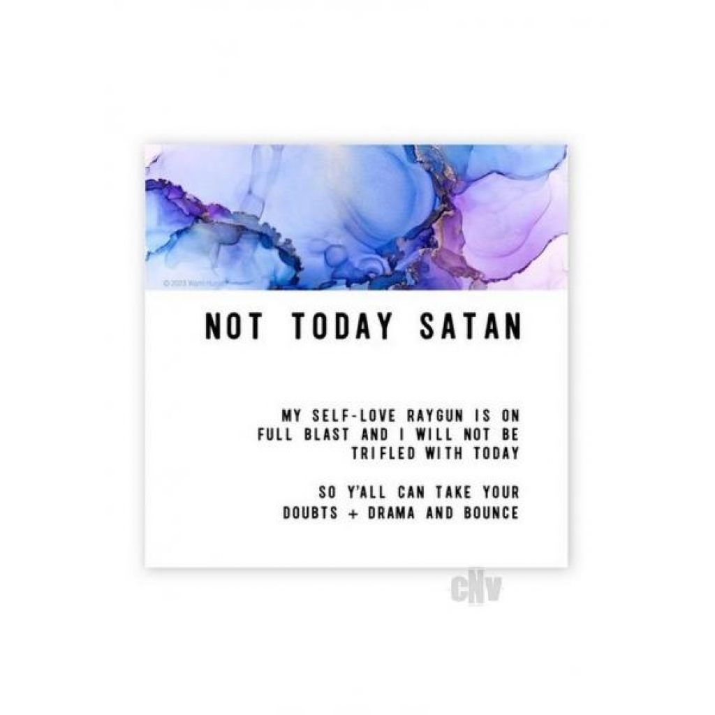 Not Today Satan Magnet - Soul Botanical Inc