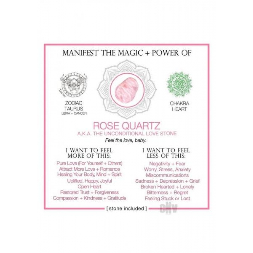 Rose Quartz - Soul Botanical Inc