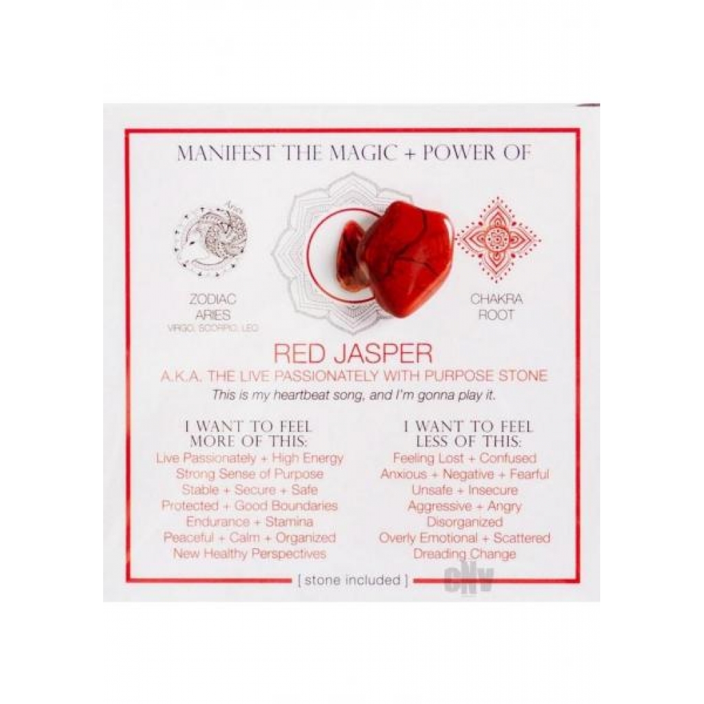 Red Jasper - Soul Botanical Inc