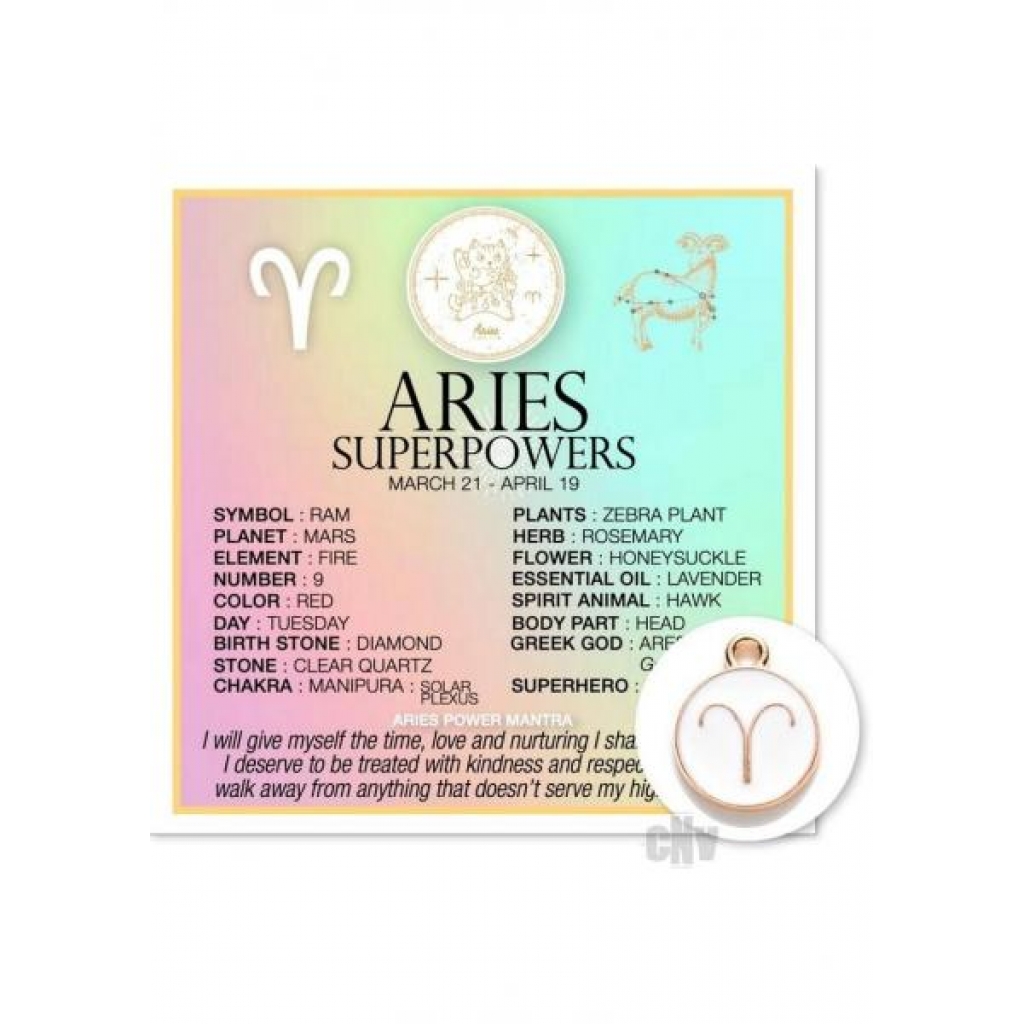 Zodiac Aries - Soul Botanical Inc