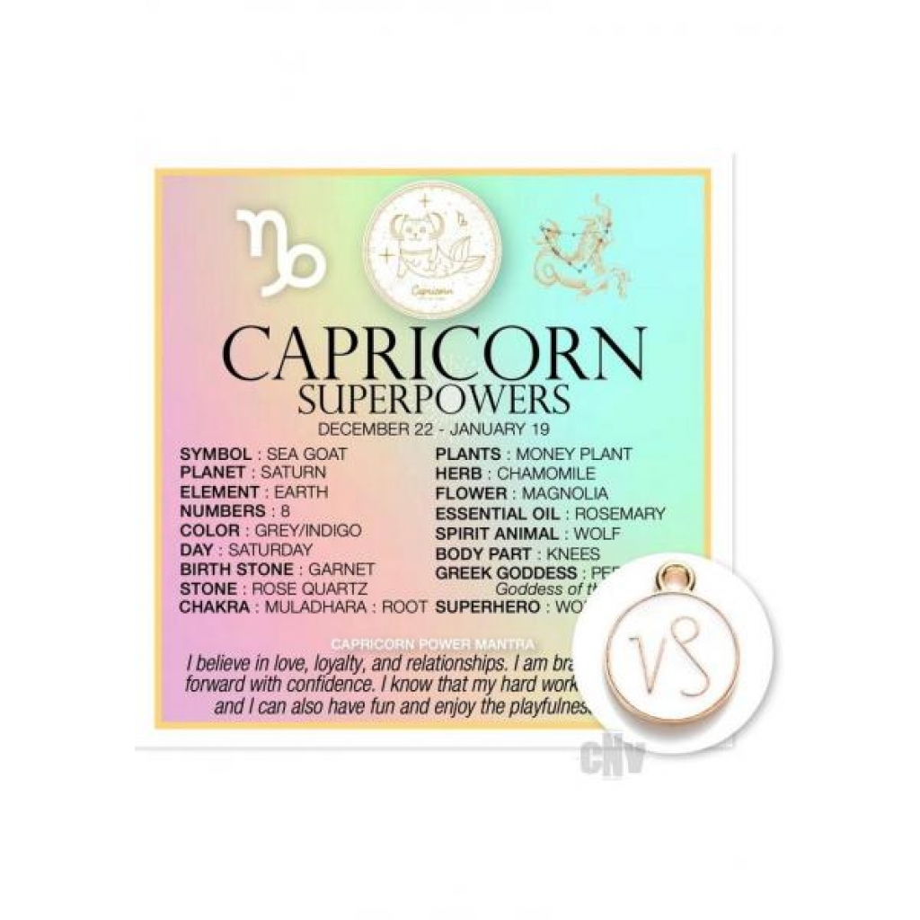 Zodiac Capricorn - Soul Botanical Inc