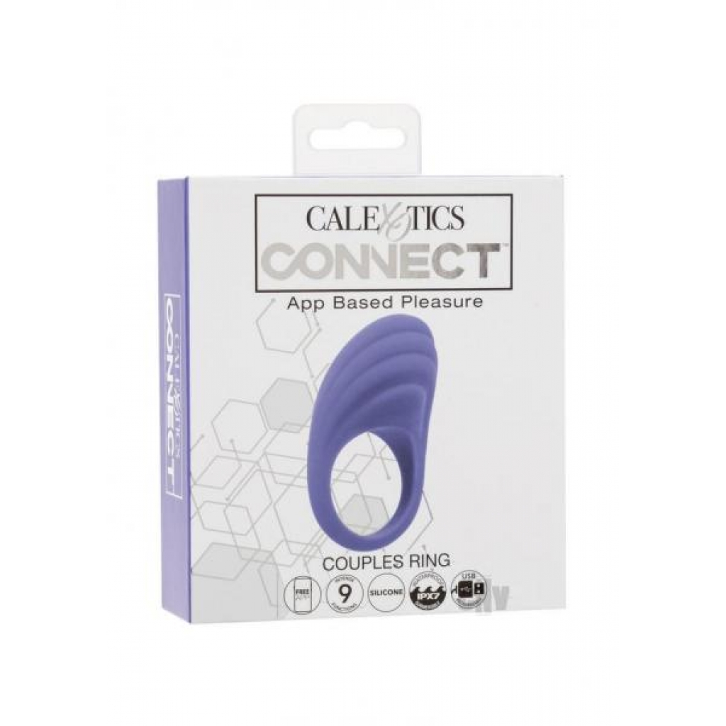 Calexotics Connect Couples Ring - App-Controlled Pleasure