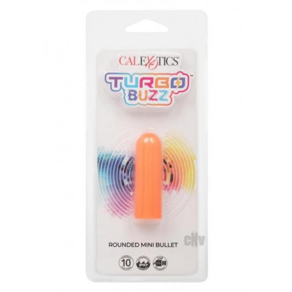 Turbo Buzz Rounded Mini Bullet Orange