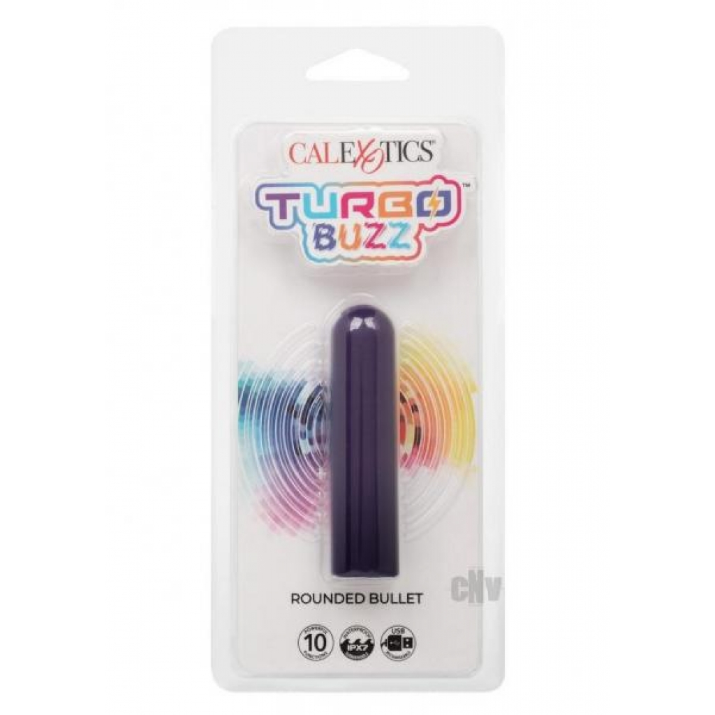 Turbo Buzz Rounded Bullet Purple - California Exotic Novelties, Llc