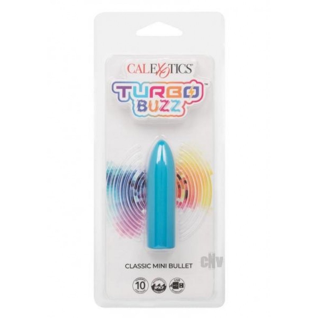 Turbo Buzz Classic Mini Bullet Blu - California Exotic Novelties, Llc