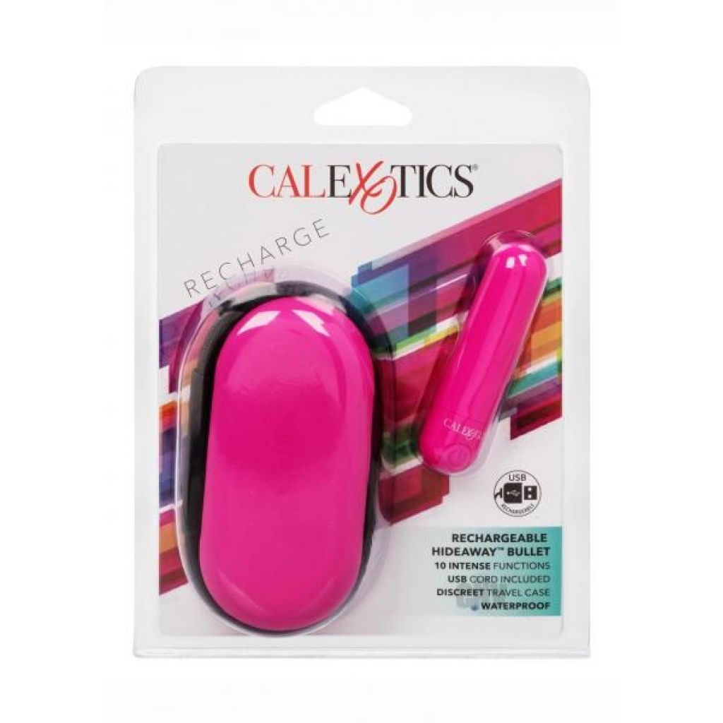 Rechargeable Hideaway Bullet Pink - California Exotic Novelties, Llc