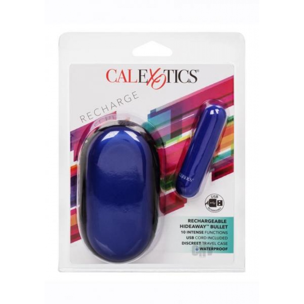 Rechargeable Hideaway Bullet Blue - California Exotic Novelties, Llc