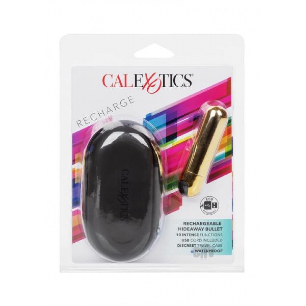 Recharge Hidewaway Bullet Gold - California Exotic Novelties, Llc