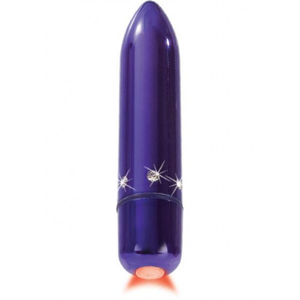 Crystal High Intensity Bullet Waterproof Purple - Cal Exotics