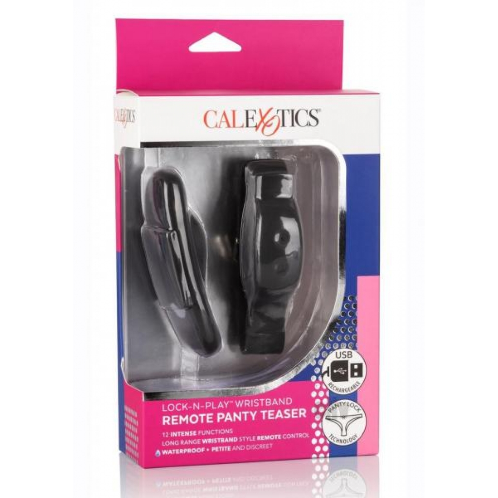 Lock N Play Wristband Remote Panty Tease - California Exotic Novelties, Llc