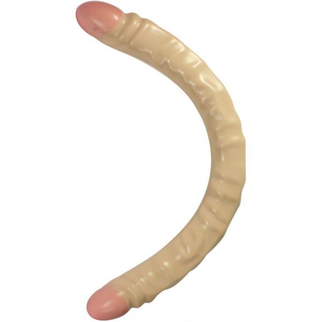Slim Jim Duo Double Dong 17 Inch Ivory - Cal Exotics
