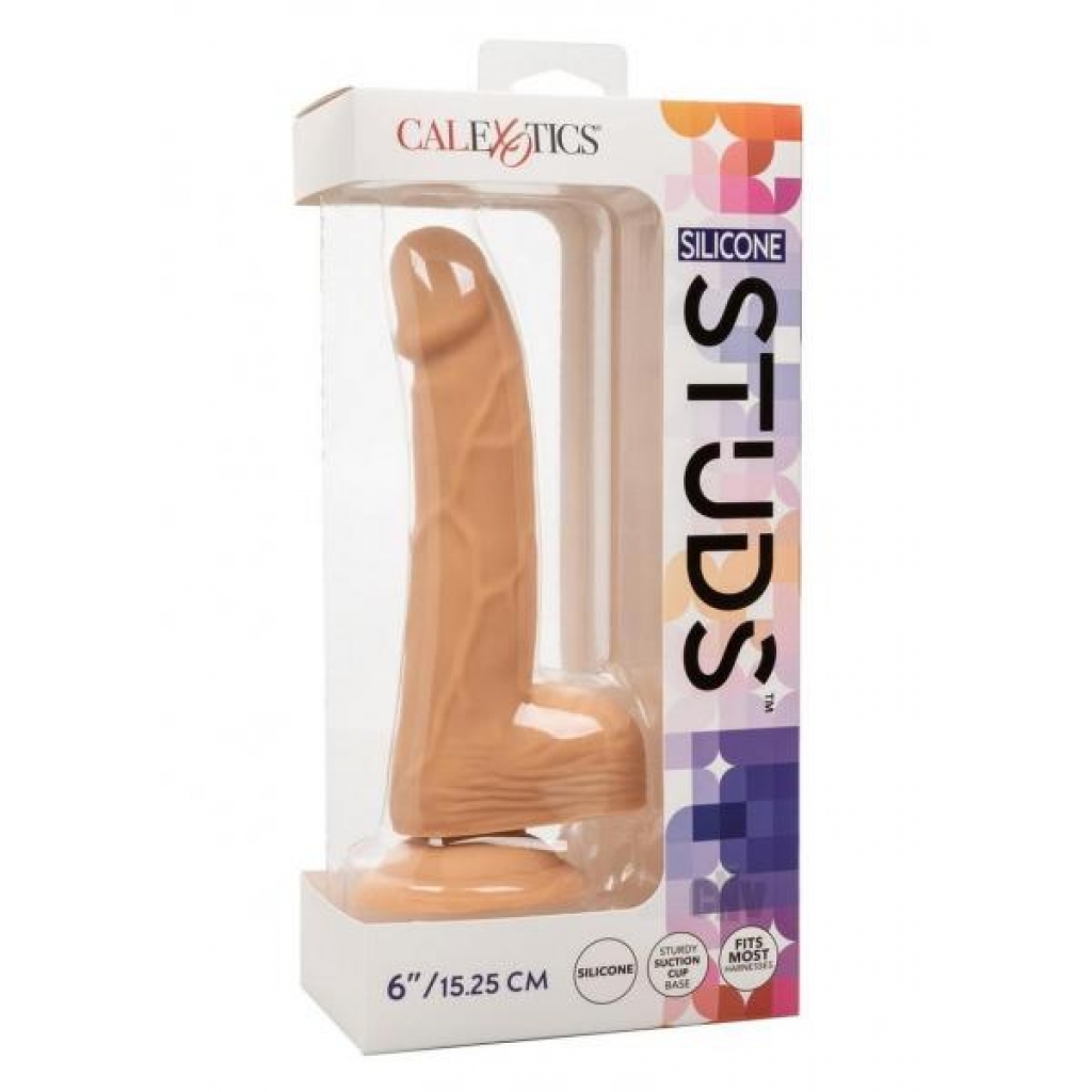 Silicone Studs 6 Inch Ivory - Realistic Pleasure