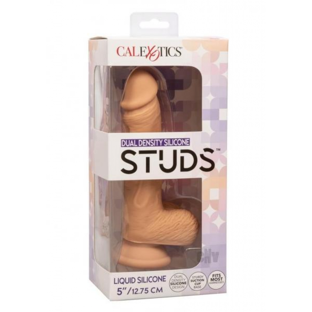 Silicone Studs Dual Dense 5 - Vanilla