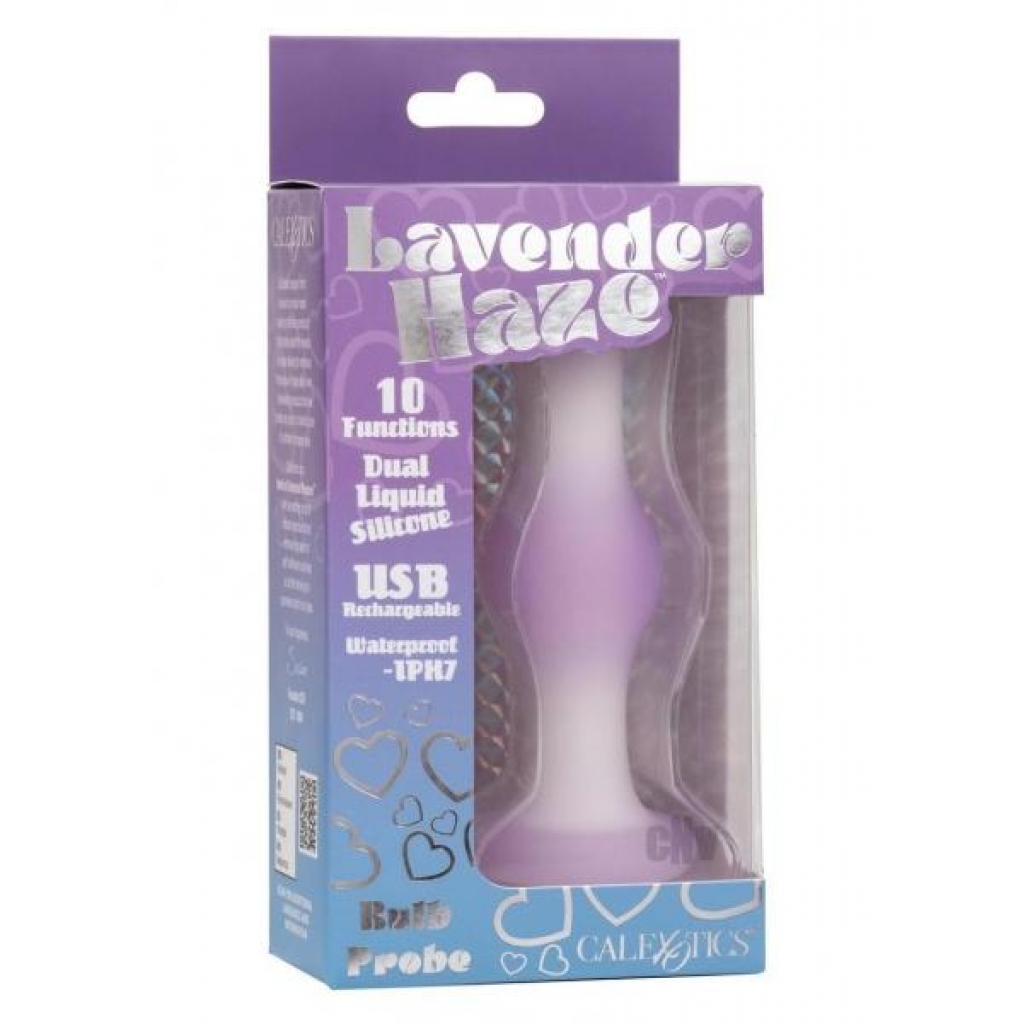 Lavender Haze Bulb Probe Pur/wht - California Exotic Novelties, Llc