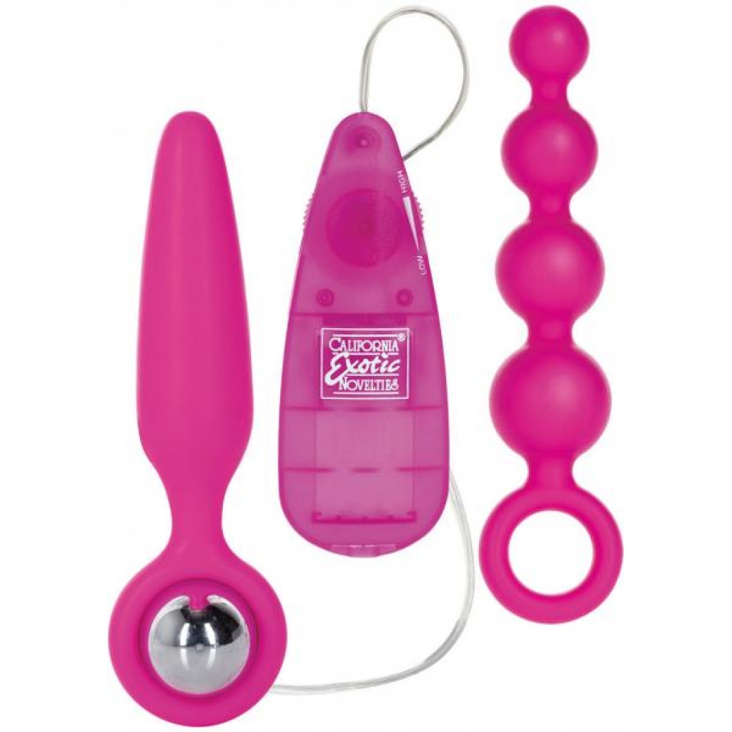 Booty Call Booty Vibro Kit - Pink - Cal Exotics