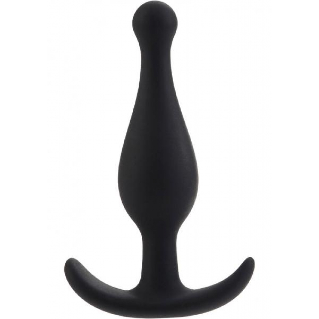 Booty Call Booty Rocker Silicone Anal Plug Black - Cal Exotics