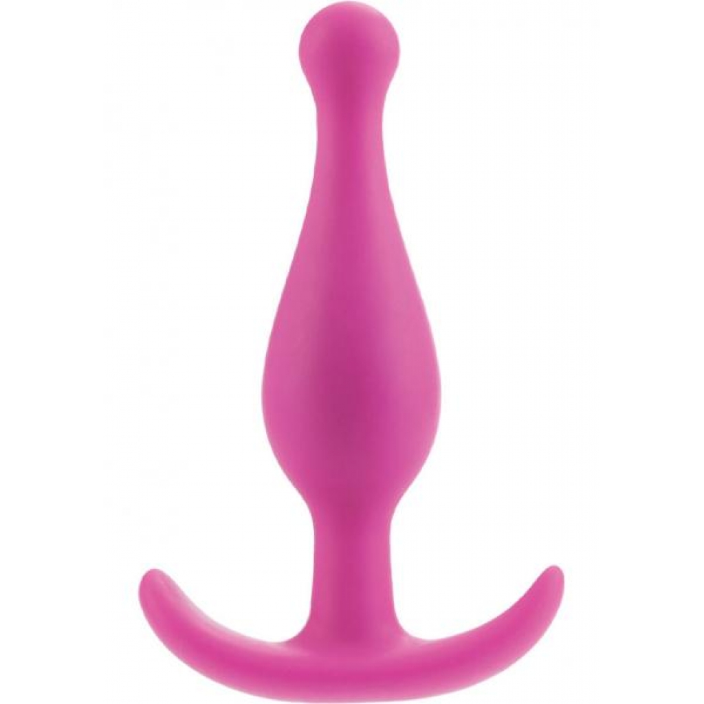 Booty Call Booty Rocker Silicone Anal Plug - Pink