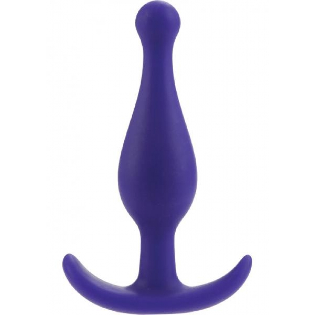 Booty Call Booty Rocker Silicone Anal Plug Purple - Cal Exotics