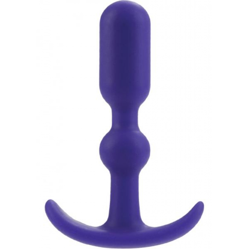 Purple Silicone Booty Teaser Anal Plug