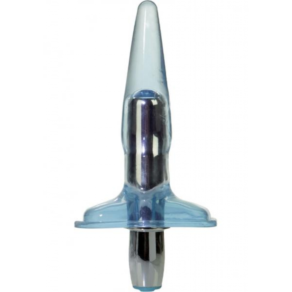 High Intensity Vibro Tease - 3.75 inches - Ice Blue